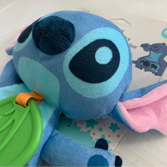 Disney Baby Stitch Teether Blanky & Blue RaZberry Teether - Picture 5 of 15